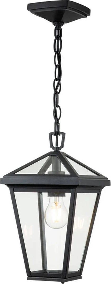 Hinkley LED Buiten Hanglamp Alford Place | 1X E27 Max 60W | IP44 | Dimbaar | Museum Black