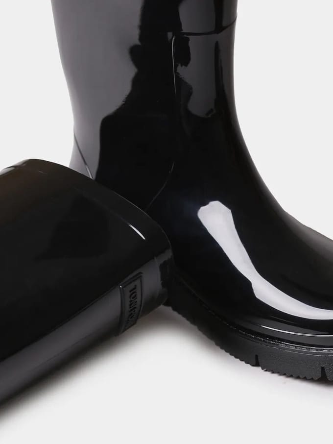 Damesregenlaars van rubber met een glanzende afwerking | CLERMONT
