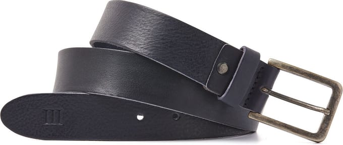 TRESANTI | EBBY I Leren riem | Navy | Size 85