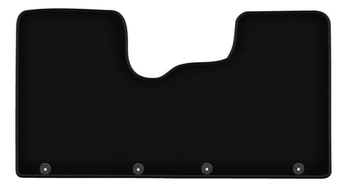 BASIC zwarte veloursmatten voor: Opel Vivaro II bestelbus (2014-2019)
