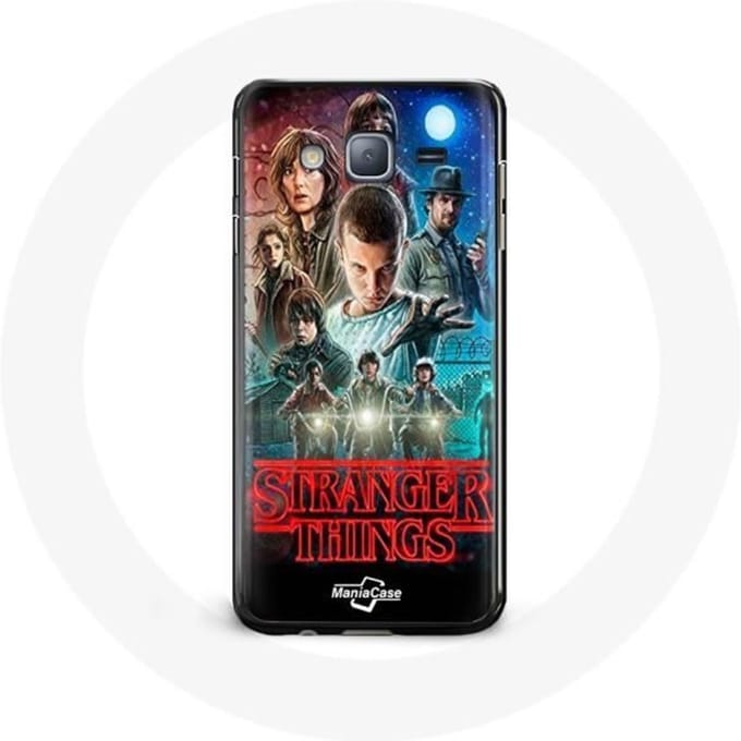 Coque pour Samsung Galaxy j3 2016 plus Stranger Things teaser saison 2