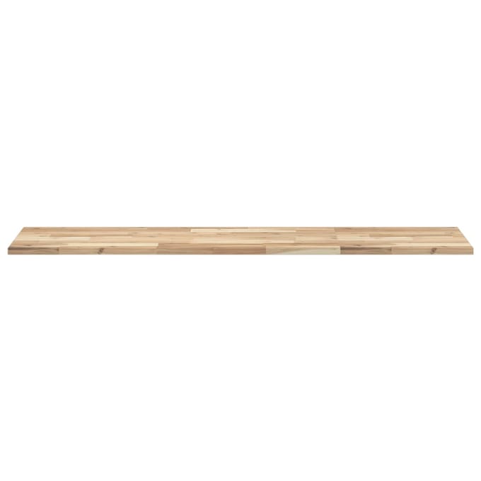 vidaXL - Wastafelblad - 160x40x2 - cm - onbehandeld - massief - acaciahout