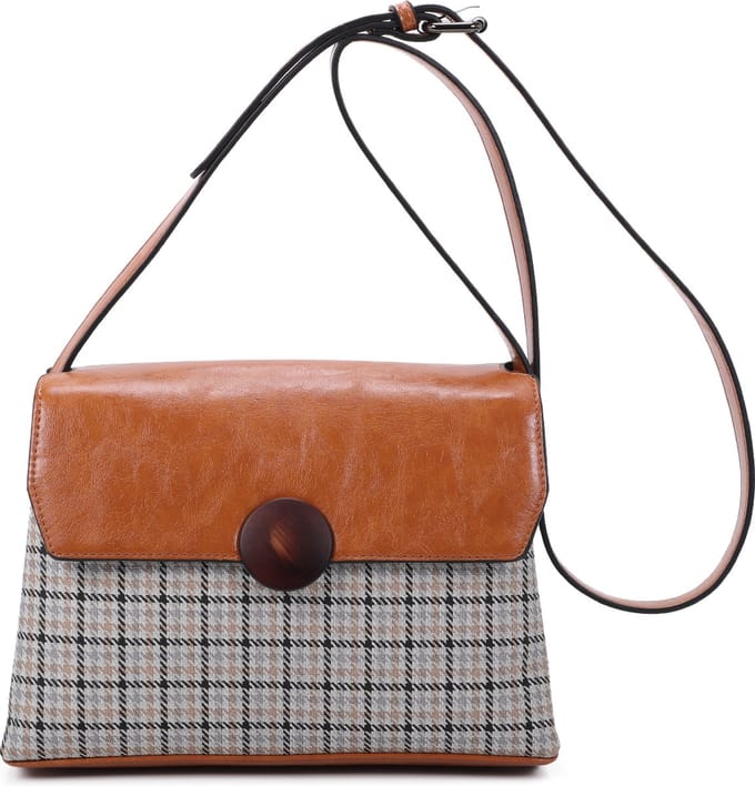 Crossbody handtas Ines Delaure gold