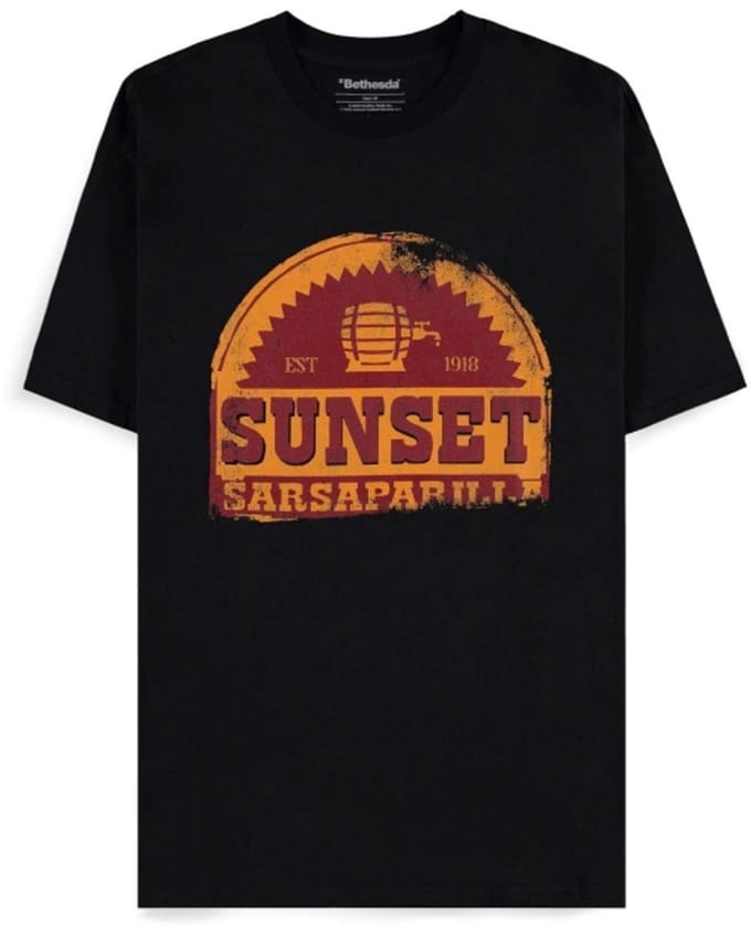 Fallout - Sunset Heren Tshirt - M - Zwart