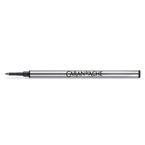Caran d'ache roller vullingen, fijn zwart