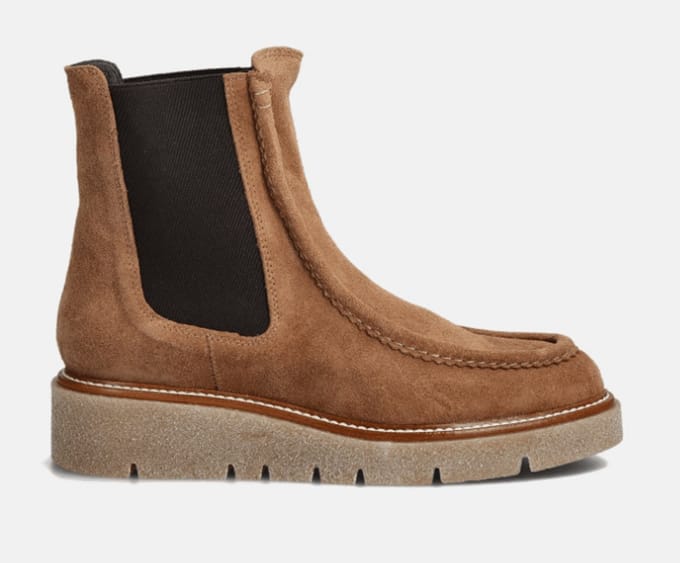 Weekend By Pedro Miralles Dames Enkellaars | Cognac | Maat: 37
