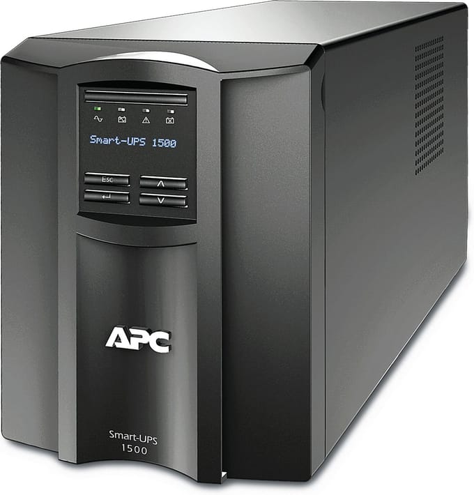 APC Smart-UPS  SMT1500IC - Noodstroomvoeding / 8x C13 aansluiting/ USB / Smart Connect / 1500VA