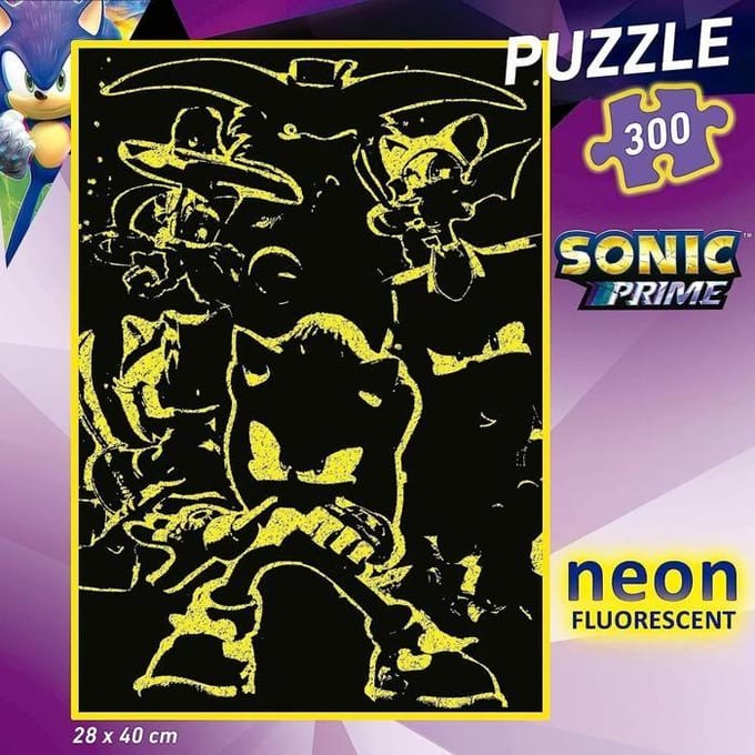 EDUCA - puzzel - 300 stuks - NEON SONIC