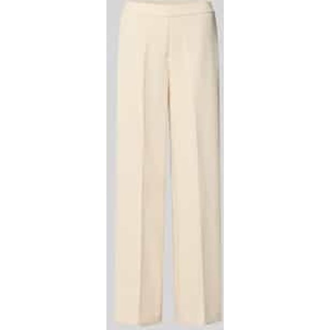 Wide fit stoffen broek met viscose Model 'Charlie'