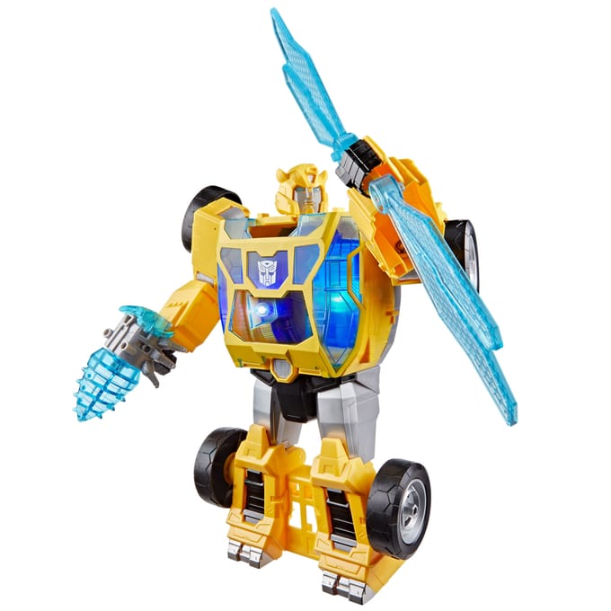 TRANSFORMERS CYBERWORLD POWER SPARK BUMBLEBEE.
