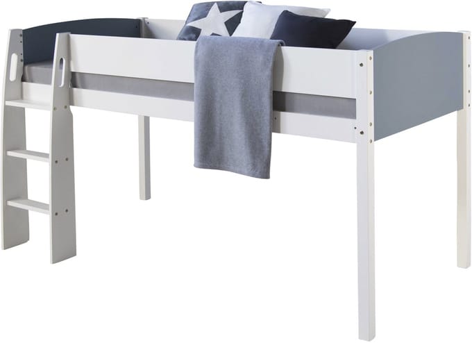 Homestyle4u Hoogslaper - 90x200 cm - Wit