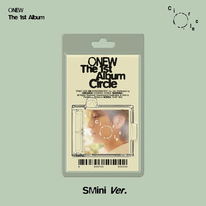 EENW (SHINee) - 1e Album Cirkel (Smini Ver.) 1PCS gray