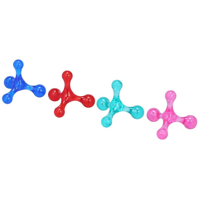 Trigger Point Reflexologie Body Massager 4 Manieren Massage Tool roze