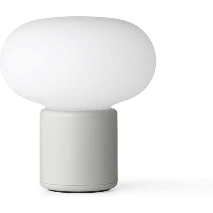 New Works oplaadbare lamp Karl-Johan, lichtgrijs, IP65