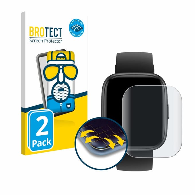 BROTECT - Screenprotector voor Cillso IDW26 1.83" - Folie Beschermfolie matte volledig dekking 2 Stuks
