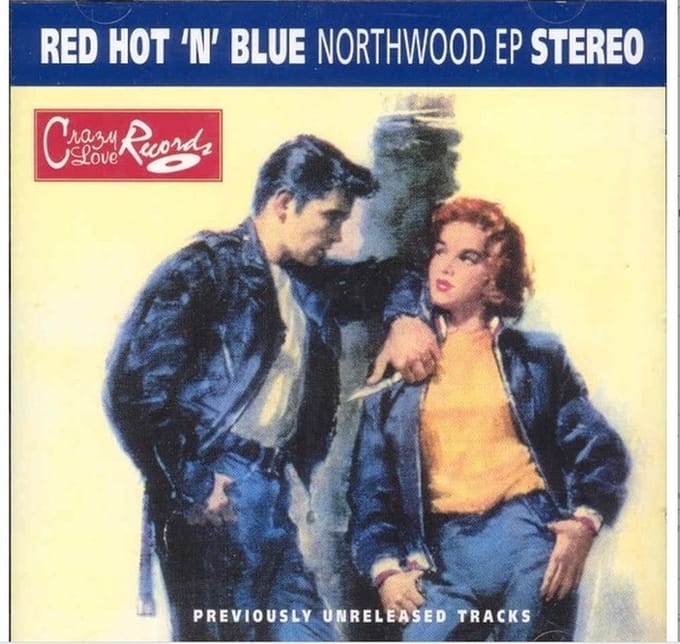 Red Hot 'n' Blue - Northwood Tracks (5" CD Single)