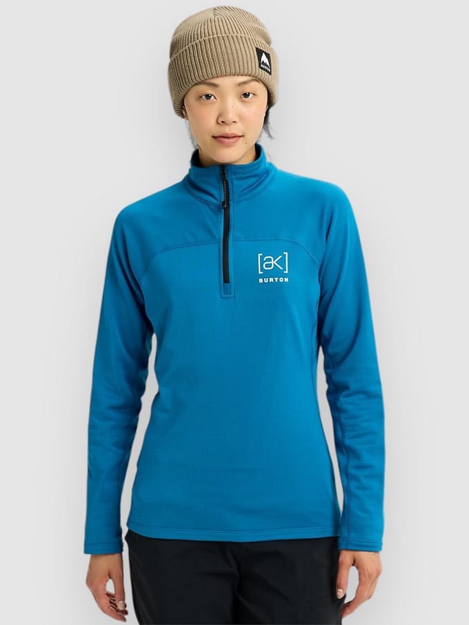 Burton AK Helium Qz Fleece Trui blauw