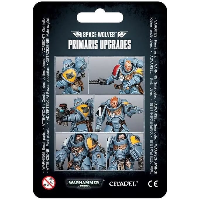 Beeldje Games Workshop Warhammer 40k - Space Wolves Primaris Upgrades