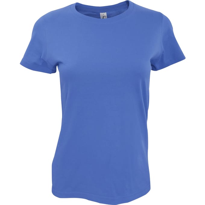SOLS Dames/dames Imperial Heavy Short Sleeve T-Shirt (Denim)