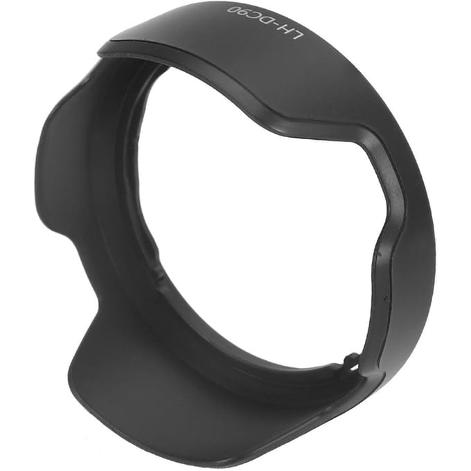 LH‑DC90 Zonnekap Plastic Zwart Camera Mount Geschikt voor EOS Powershot SX60 HS Lenzen black