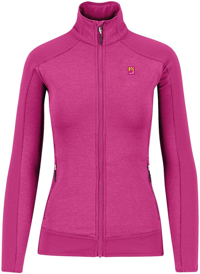 Karpos Odle Fleece Met Volledige Rits Roze S Vrouw