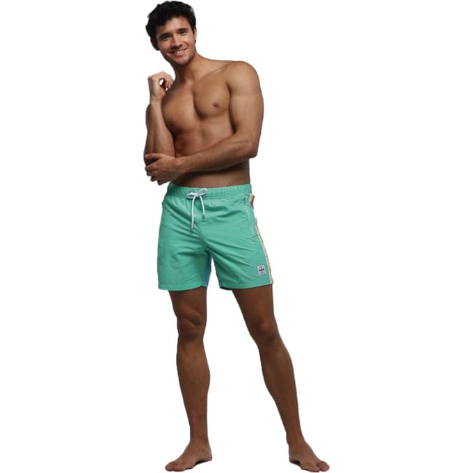 Retro lang badpak met mesh binnenvoering UM0380 heren
