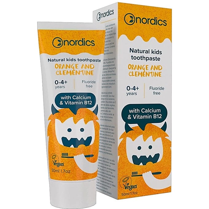 Nordics Kids Tandpasta Sinaasappel & Clementine
