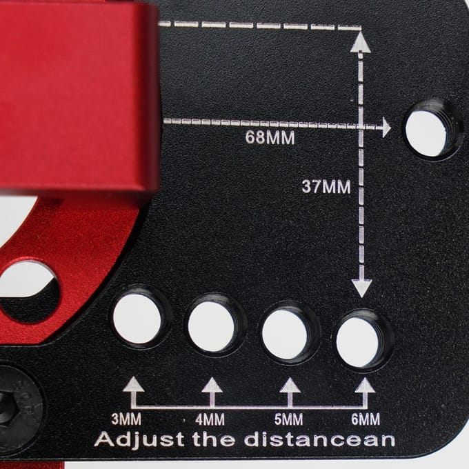 35mm Scharniermal Boorgatpons Scharniermal Boorgeleider Locator Kastscharniermal voor Deur veelkleurig