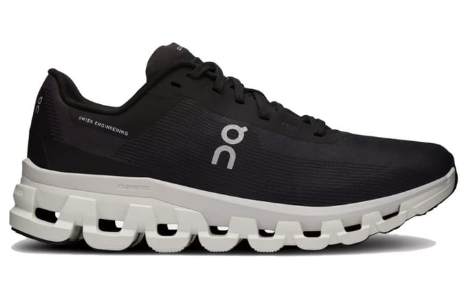 ON Cloudflow 4 Zwart Wit Dames Sneakers 3WD30110299 37 white