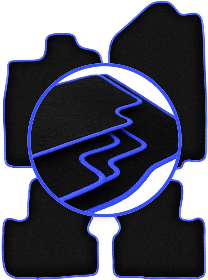 CARLUX-BLUE automatten voor: Opel Calibra coupé (1989-1997)