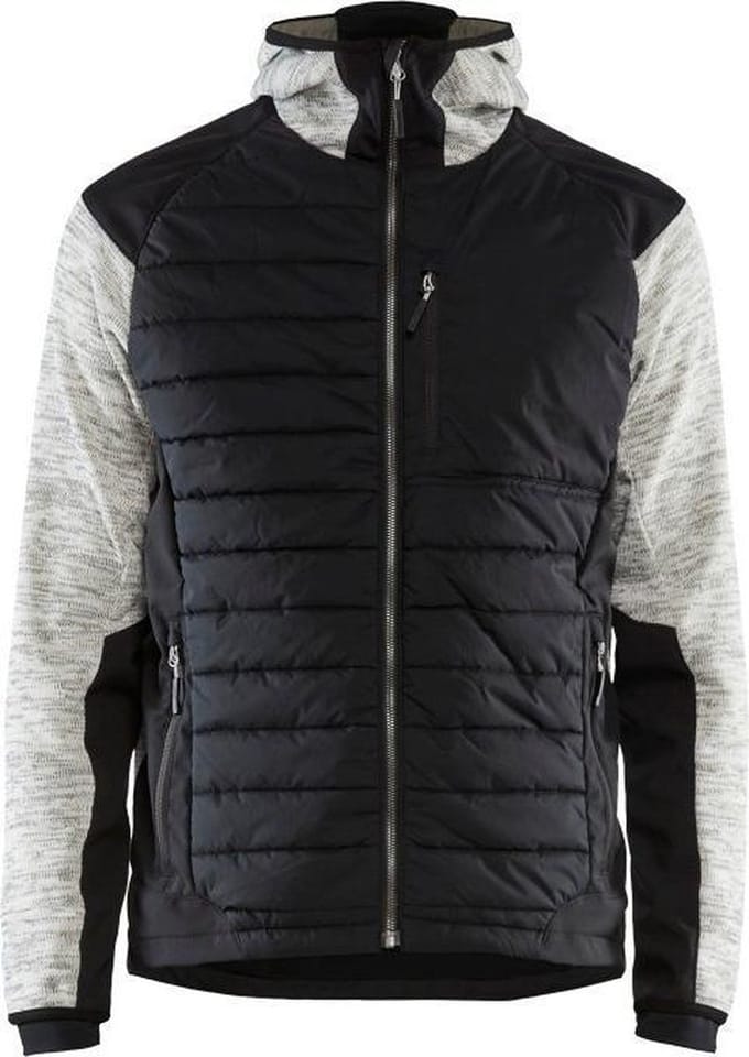 Blåkläder 5930 Hybride Jack Grijs Mêlee/Zwart - L