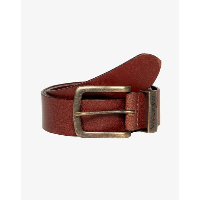 Wrangler Metal Loop Riem Bruin 105 cm Man