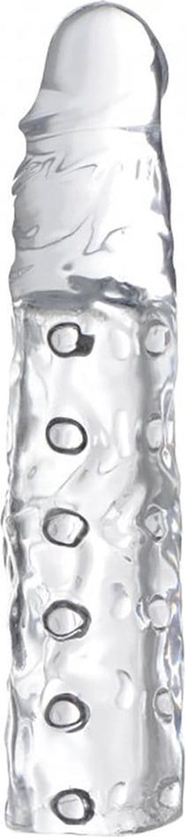 3 Inch Clear Penis Enhancer Sleeve - Transparent