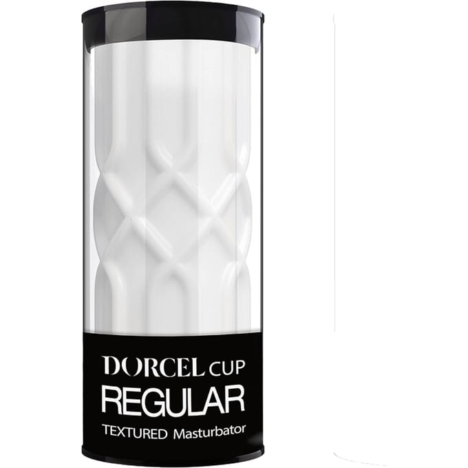 Dorcel - Masturbator Cup met Structuur - Regular - Wit