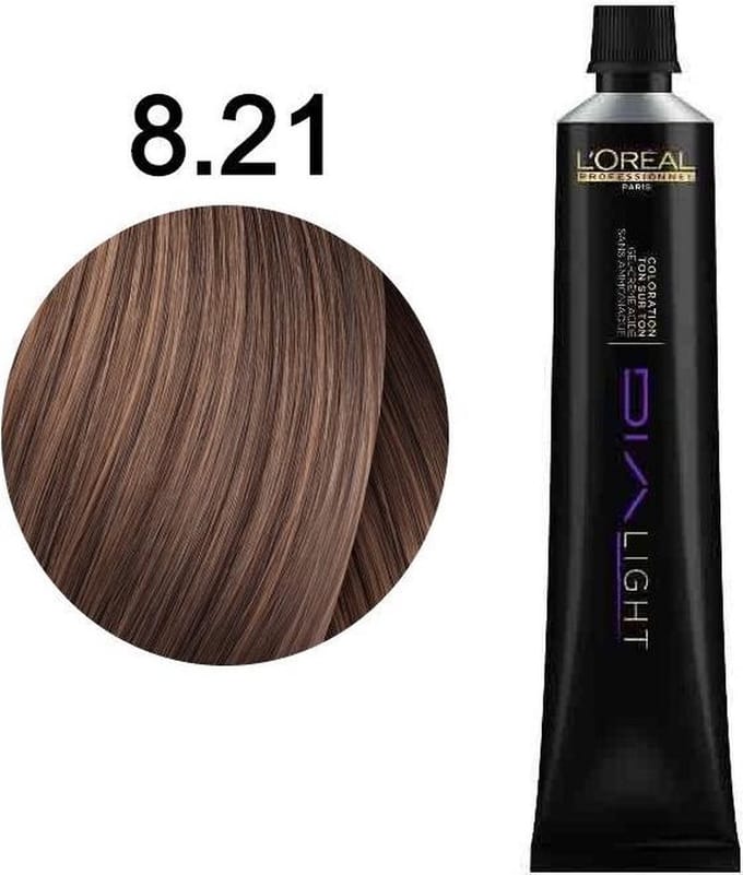 L'Oréal Professionnel - Dia Light - Haarverf - 50 ML - 8.21