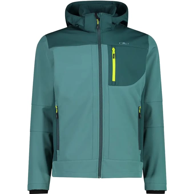 Cmp 3a01787n Softshelljack Groen 2XL Man