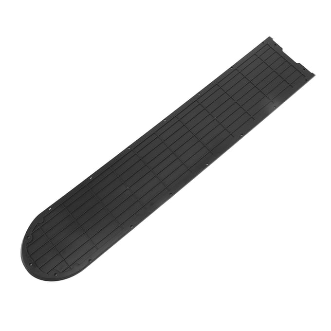 Couvercle de batterie de scooter électrique, plaque de protection antidérapante robuste pour compartiment de batterie Xiaomi black