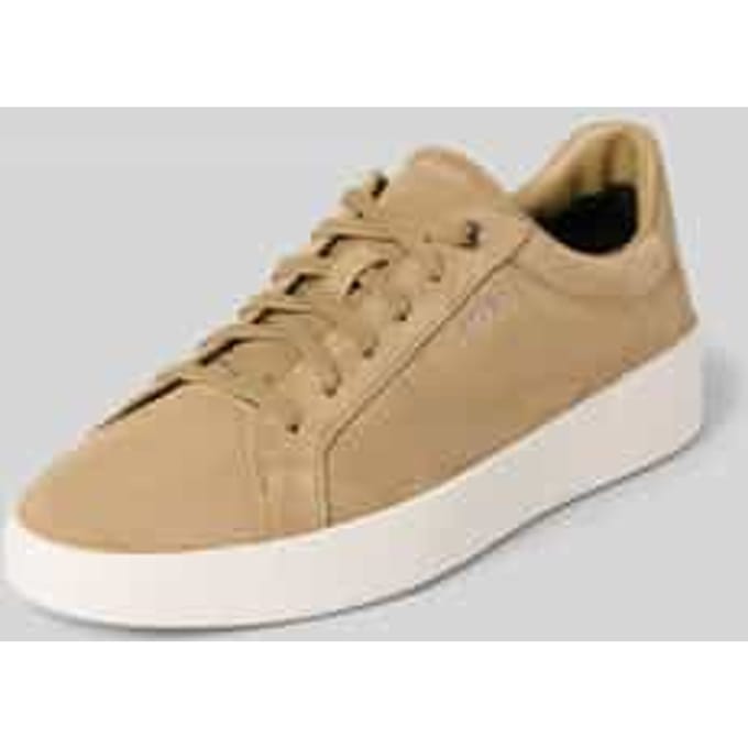 Low top sneakers van puur suède model 'LYDE_TENN'