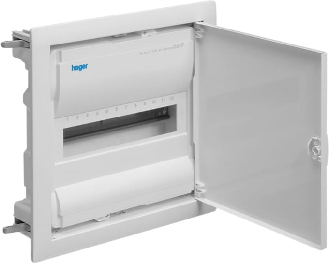 Hager Volta inbouwkast - 1r - 12m - VU12LN
