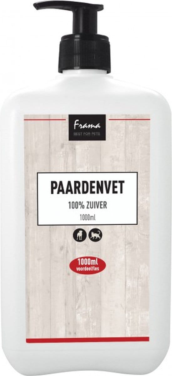 Frama Paardenvet met pomp 1000 ml - Kat