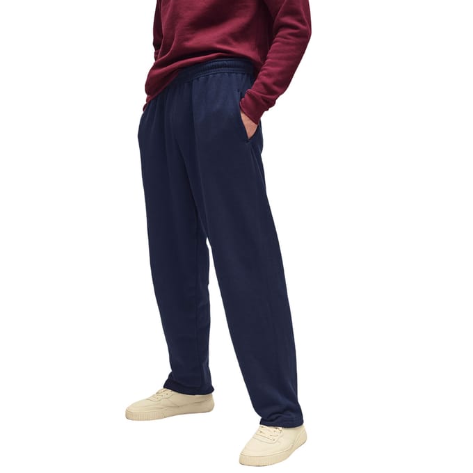 Fruit of the Loom Heren klassieke 80/20 joggingbroek (Deep Navy)