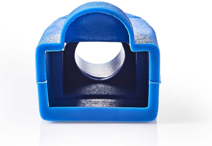 Nedis Trekontlasting - RJ45 - PVC - Blauw - Doos - 10 Stuks