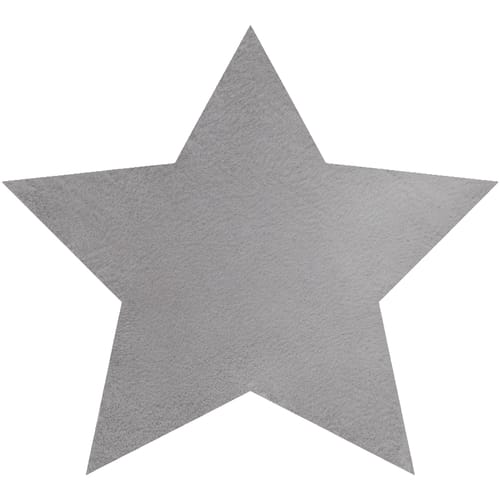 Kleden Rugsx Modern wastapijt SHAPE 3148 Ster shaggy - 80x80 cm