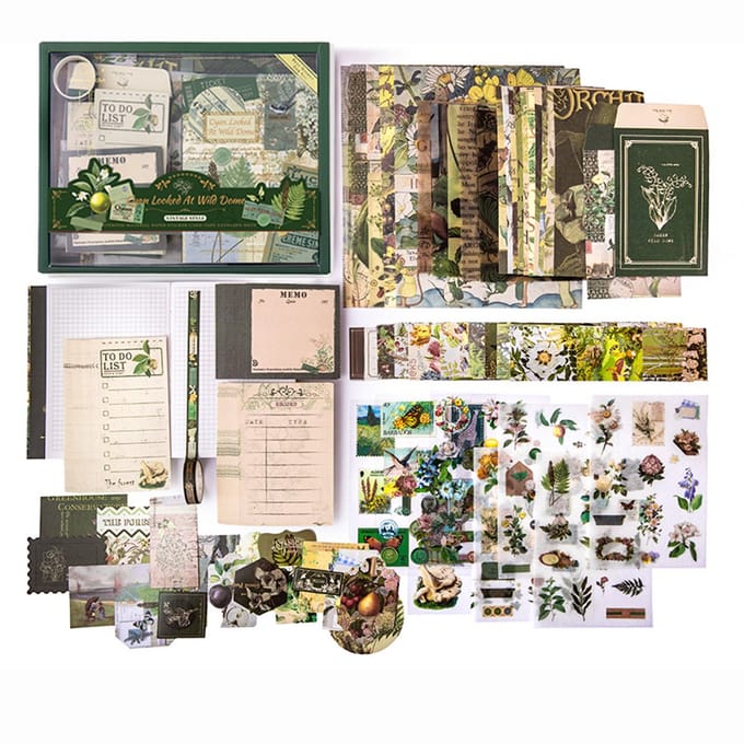 SIMNO® Bullet journal set A6 - 195-delig - Wilde Koepel