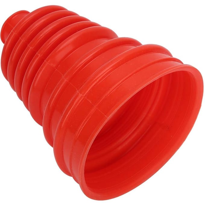 Kit de serrage rond universel en silicone pour soufflet de cardan et tête sphérique - Rouge rouge