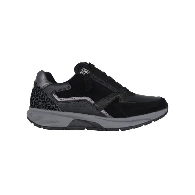 Gabor rollingsoft sensitive 76.878.67 - dames rollende wandelsneaker - Zwart - maat 38 (EU) 5 (UK)