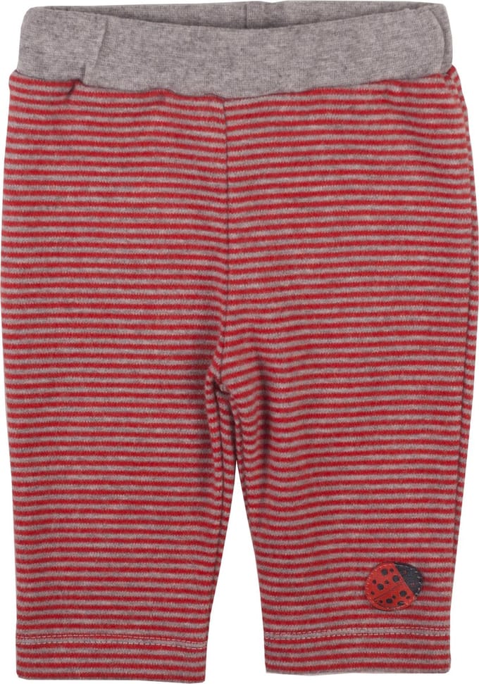 Zero2three - Broekje - Gestreept - Rood/Grijs - Lieveheersbeestje - maat 56