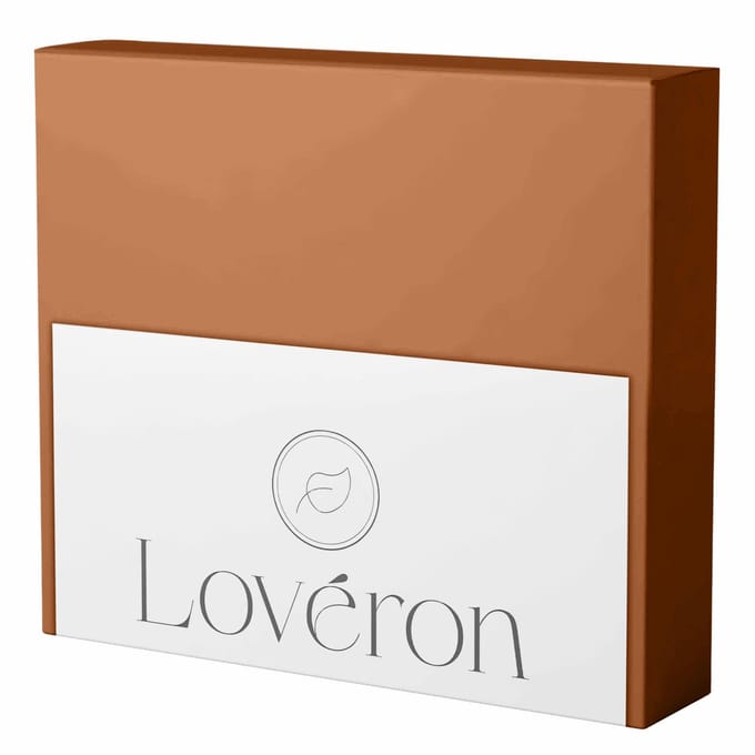 Lovéron kussensloop - Katoen - 2 stuks - 40x60 cm - Terra