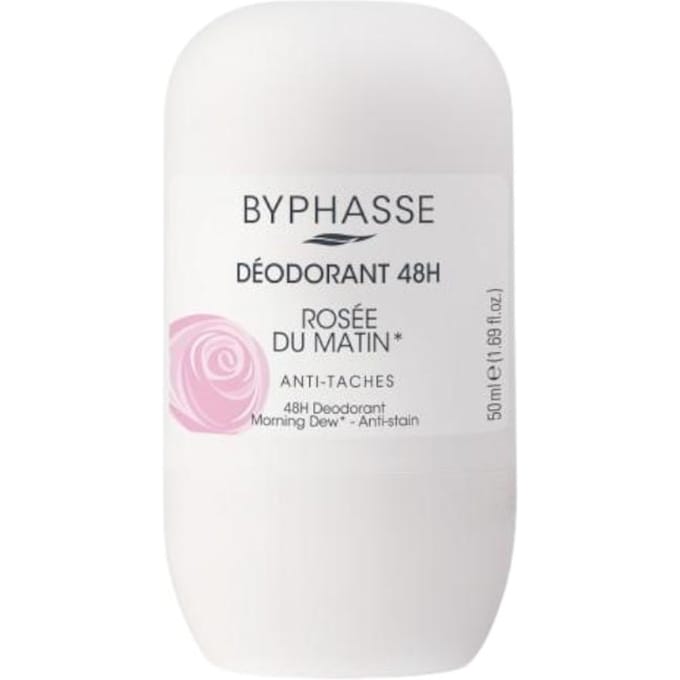 Byphasse 48h Déodorant roll-on Rosée Du Matin 4 pcs.