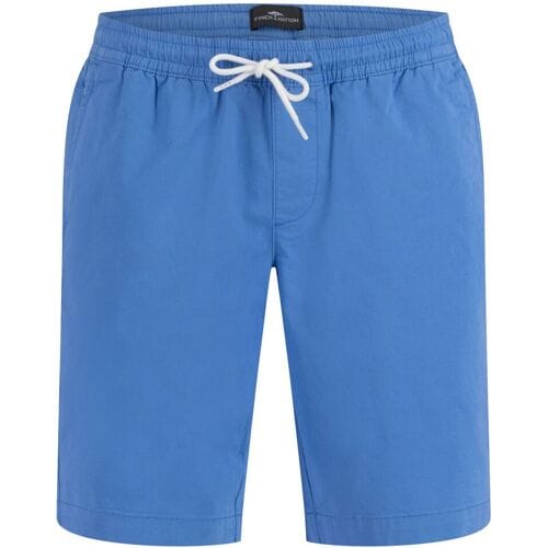 Fynch-Hatton Bermuda Drawstring Uni Color Pull-On Crystal Blue / male